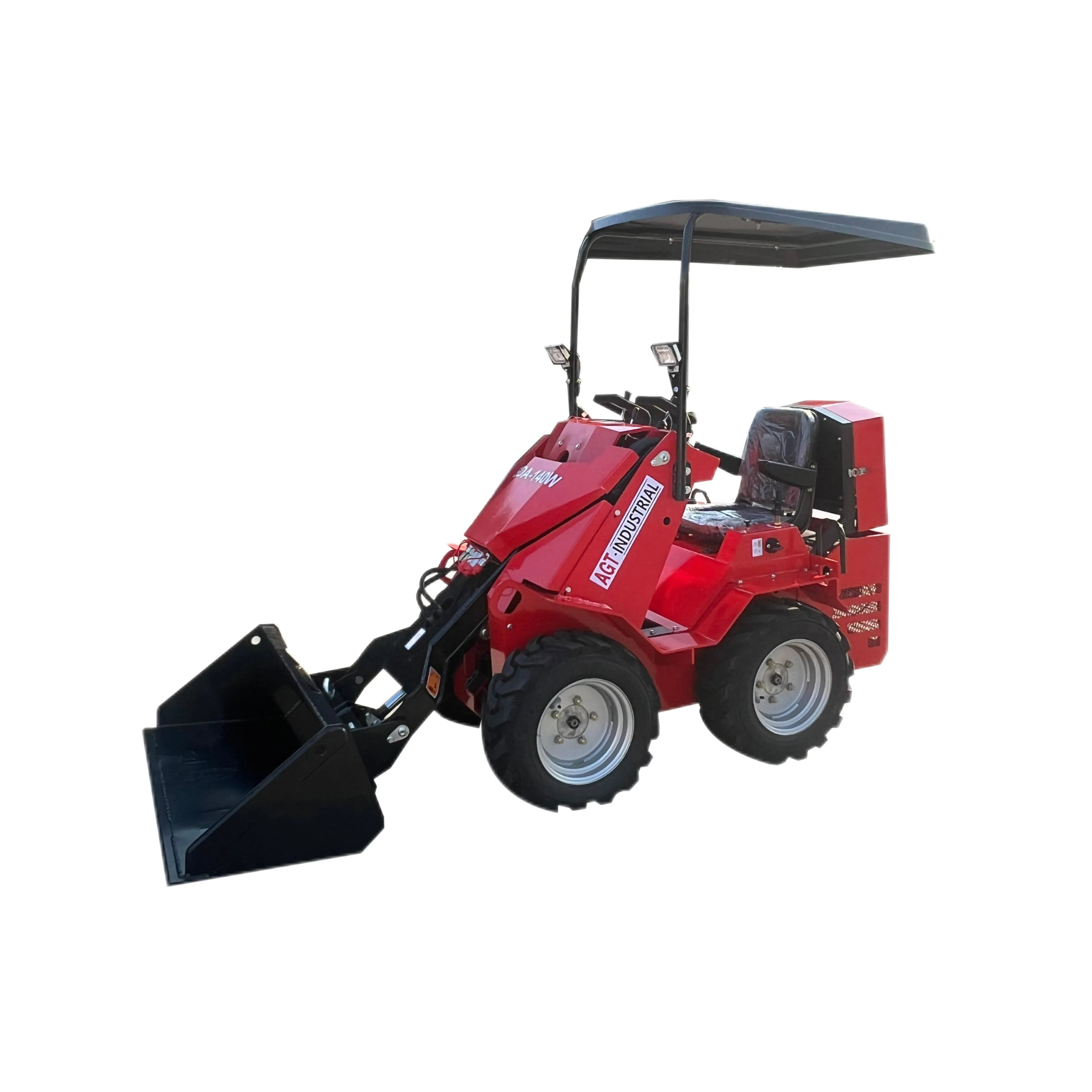 0.8 Ton, Rato Engine Mini Skid Steer | AGT-SDA-140W